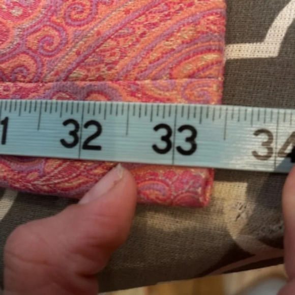 Carlisle Collection women's Paisley suit Pink size 2 - Picture 12 of 13